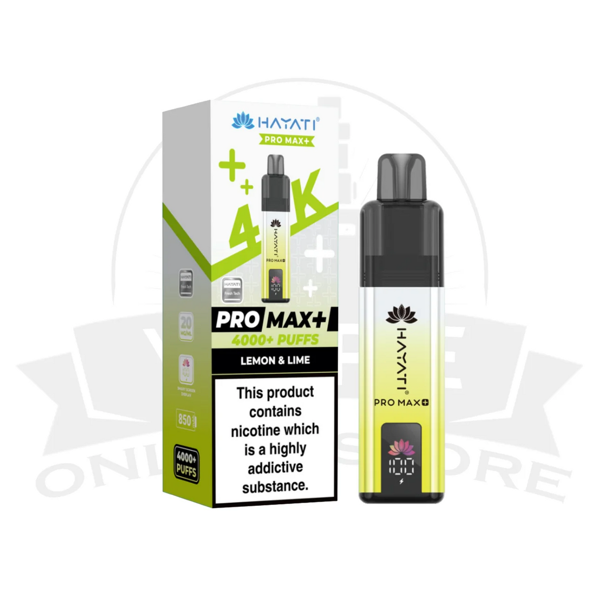 Hayati Pro Max Plus 4000 Prefilled Pod Kit