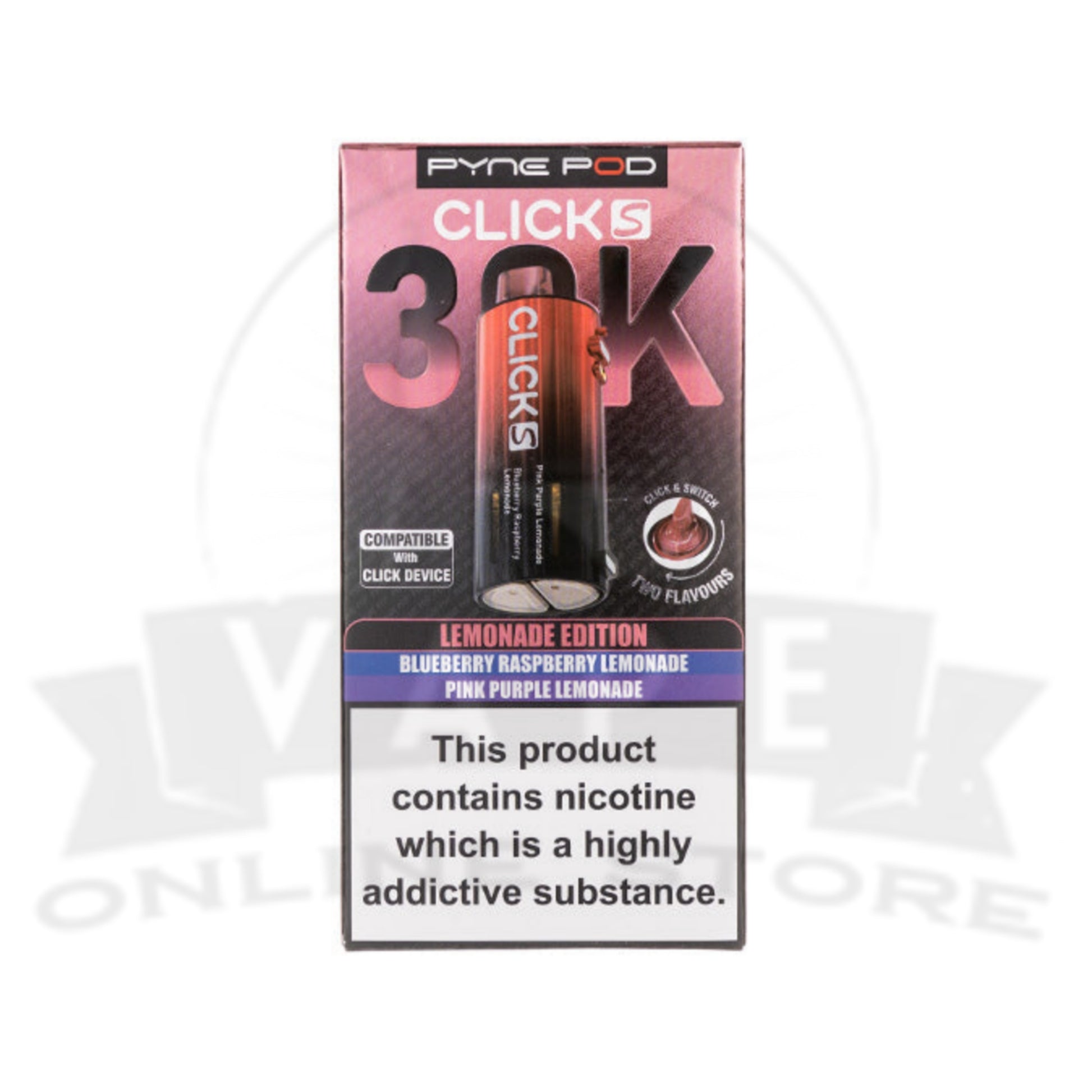 Pyne Pod Click S 30k Puff Refill Pods