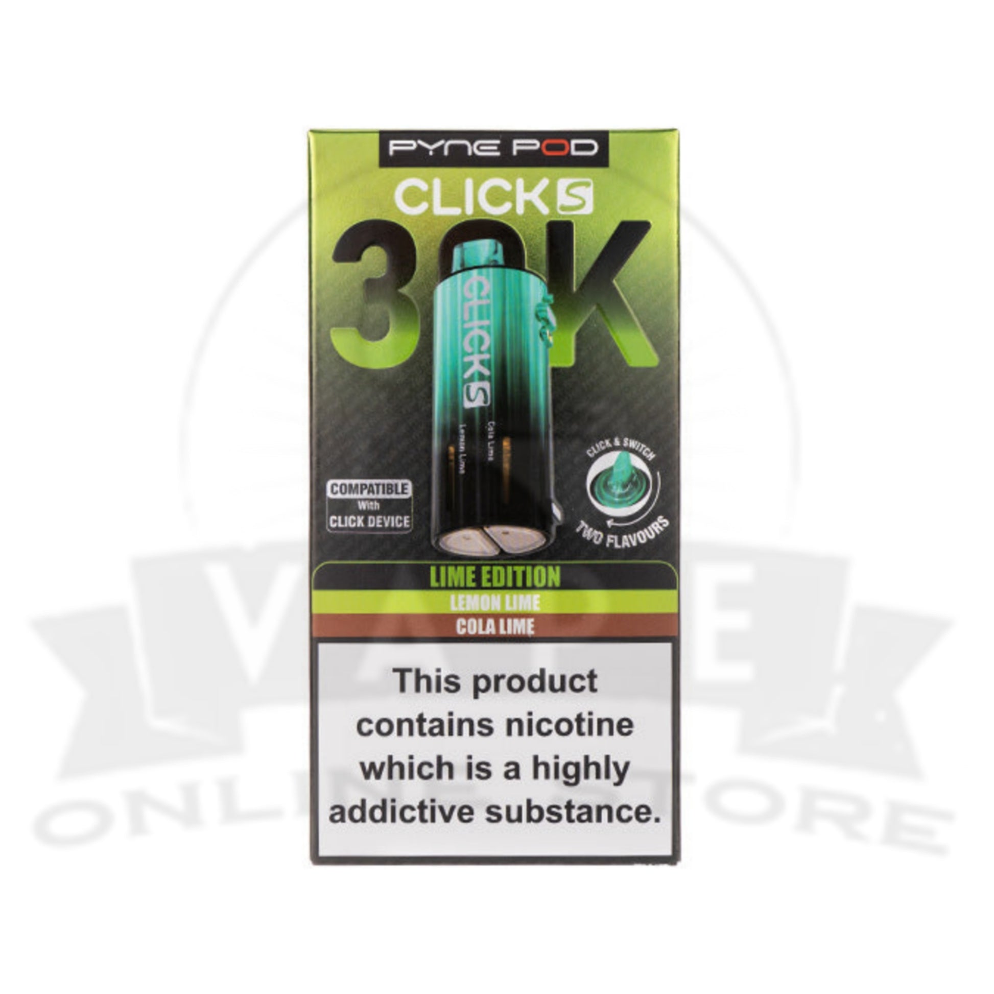 Pyne Pod Click S 30k Puff Refill Pods