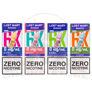 Lost Mary BM6000 0mg Prefilled Pod