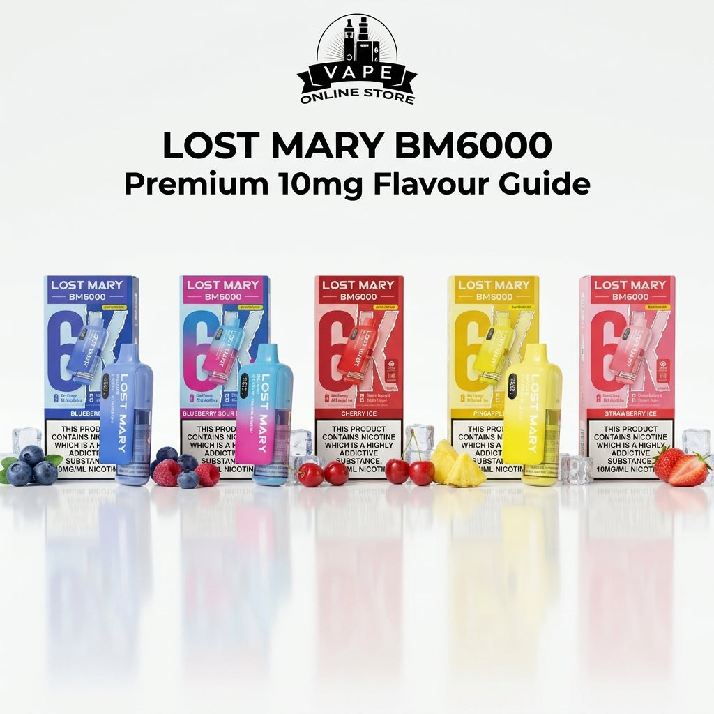 Lost Mary BM6000 Puffs Prefilled 10MG Vape Kit