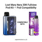 Lost Mary Nera 30k Pod Kit Compatibility