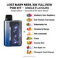 Lost Mary Nera 30k Pod Vape Kit Flavours