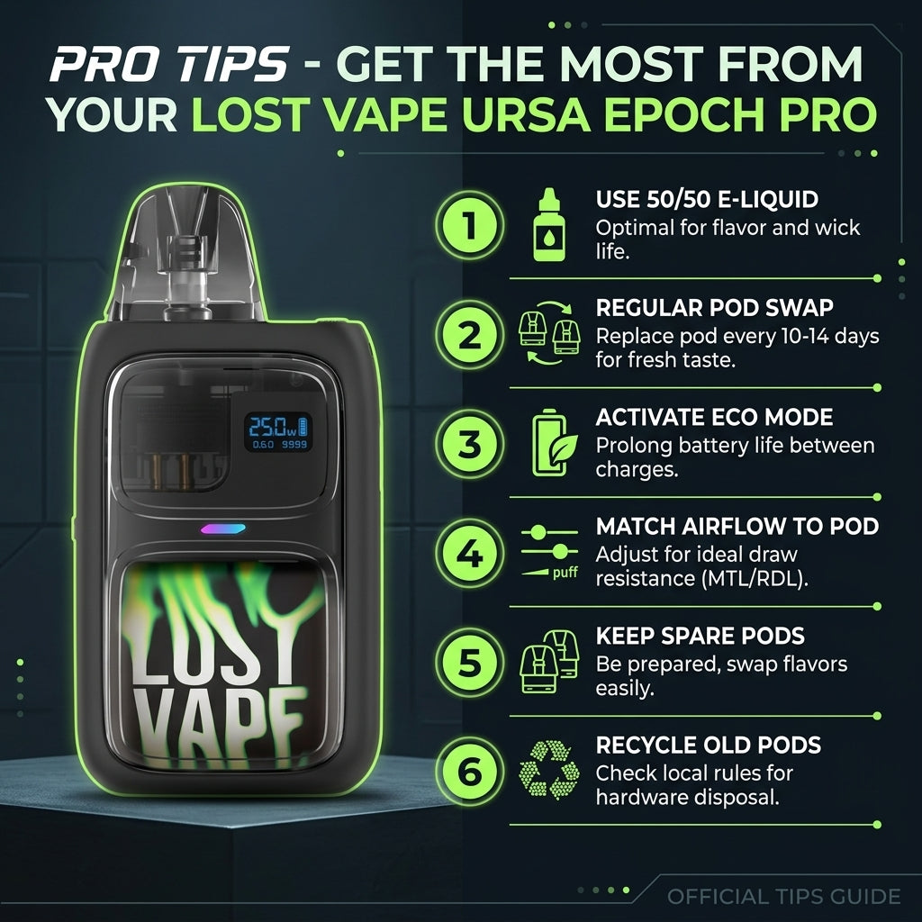 Lost Vape Ursa Epoch Pro Vape Pod Kit