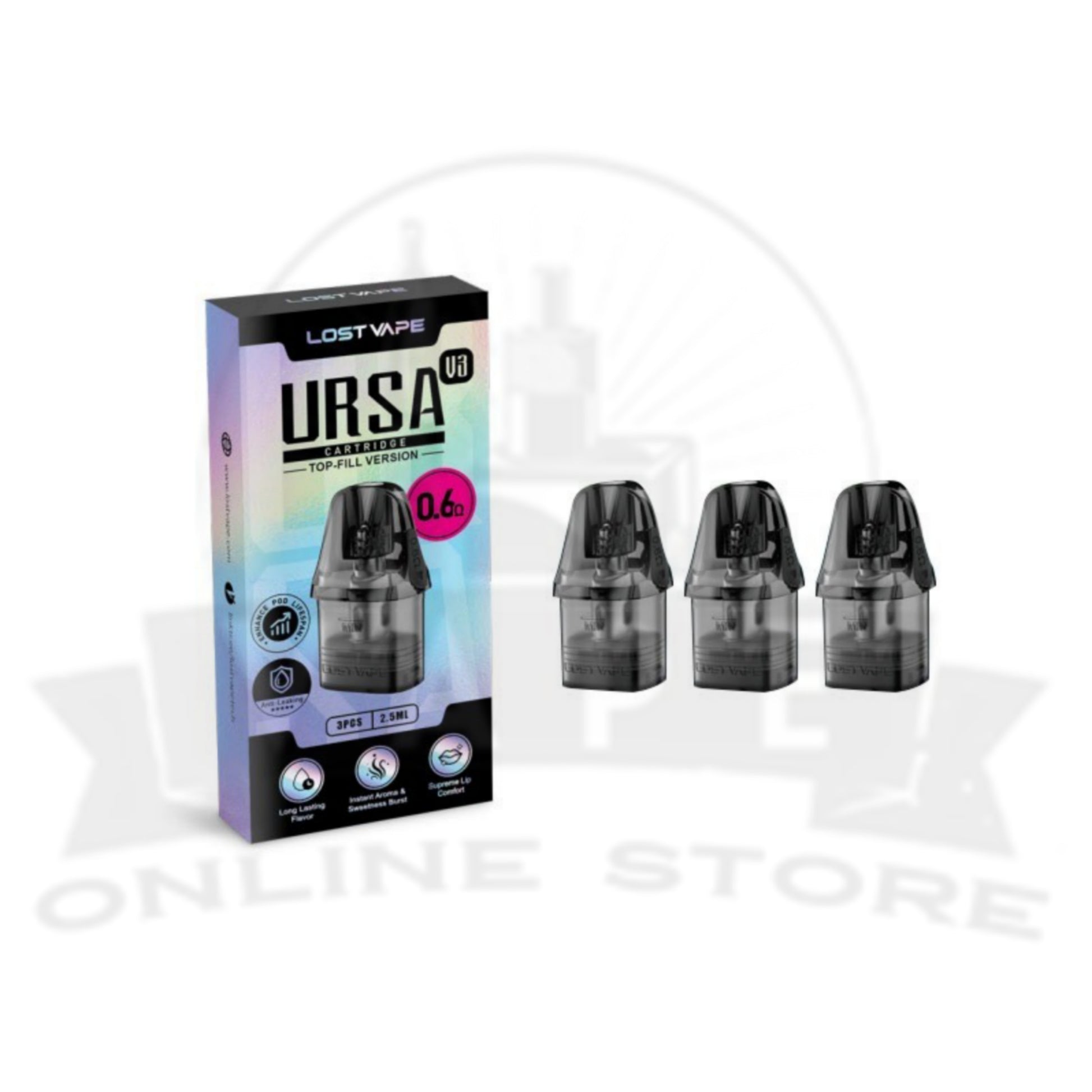 Lost Vape Ursa V3 Replacement Pods 