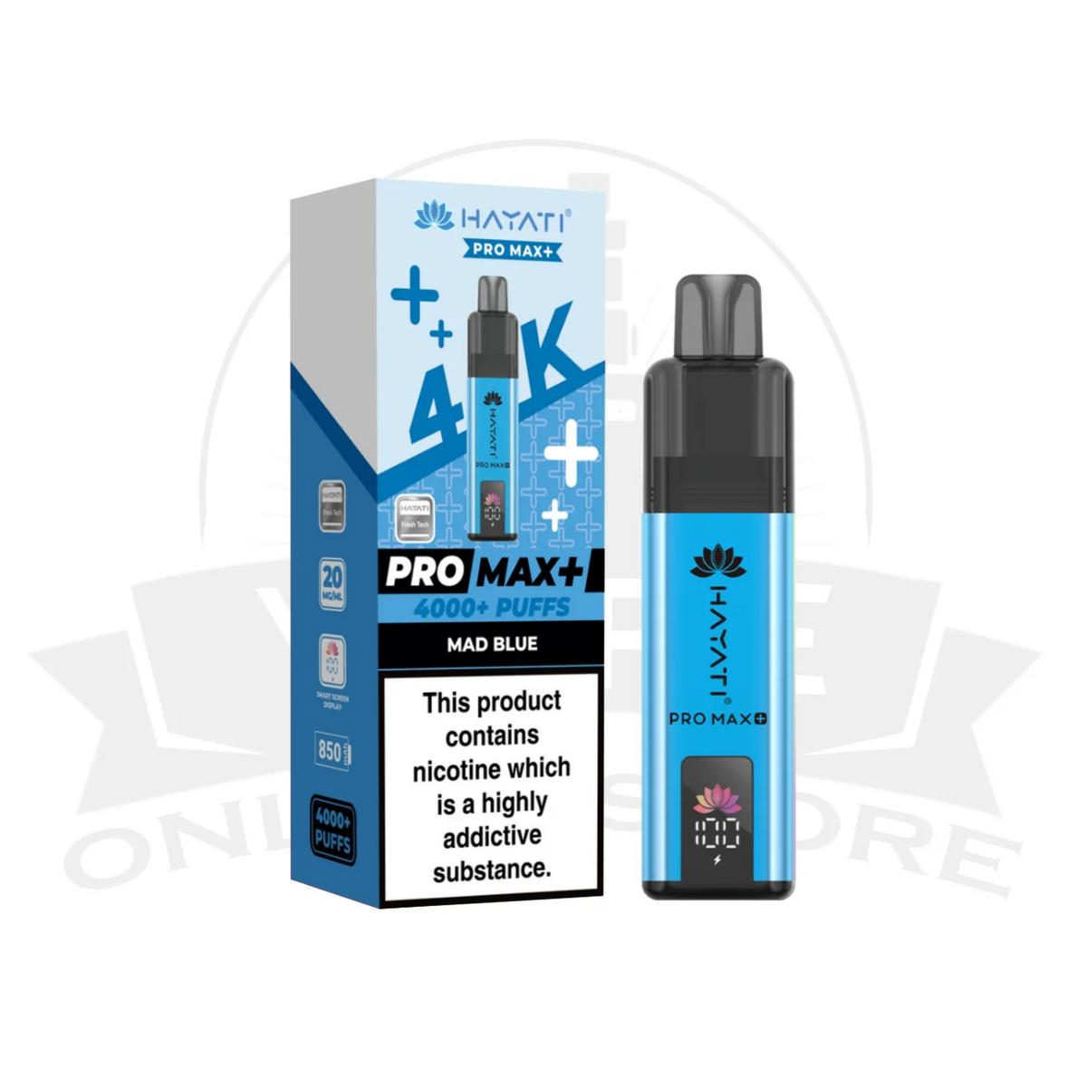 Hayati Pro Max Plus 4000 Prefilled Pod Kit
