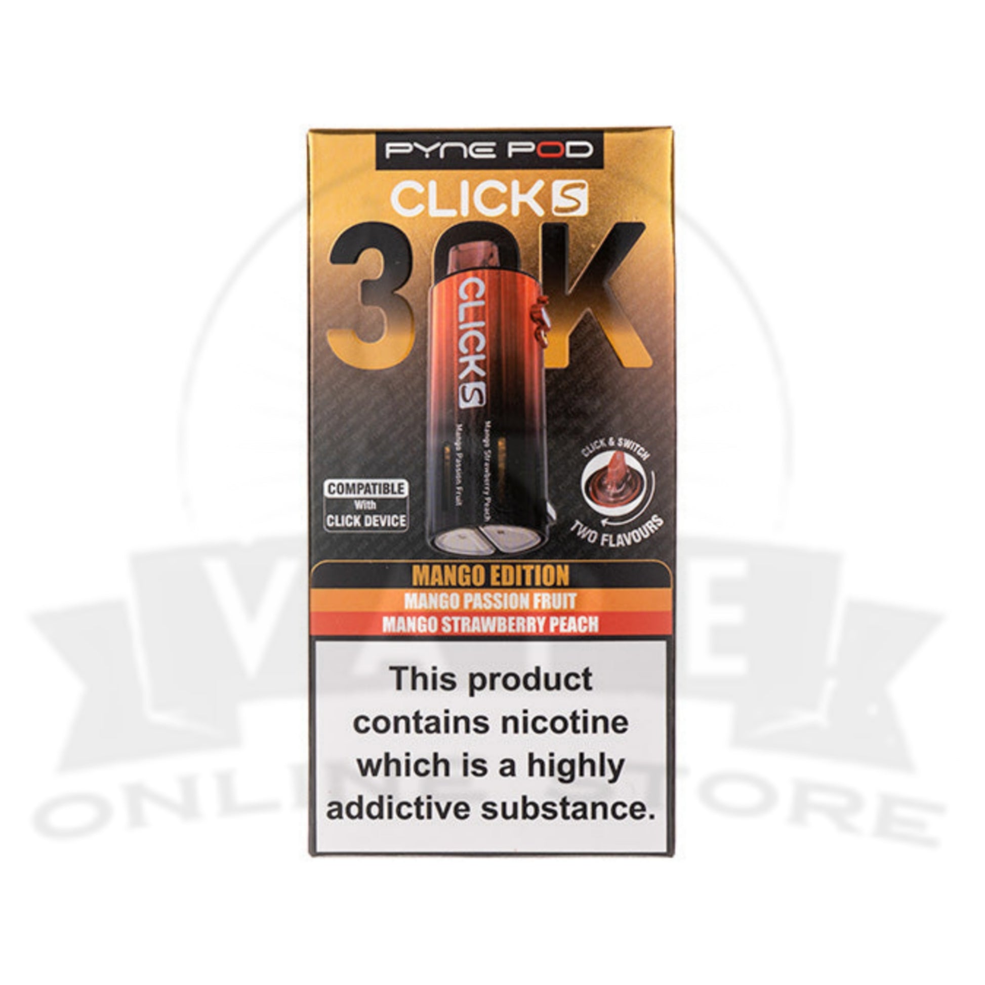 Pyne Pod Click S 30k Puff Refill Pods