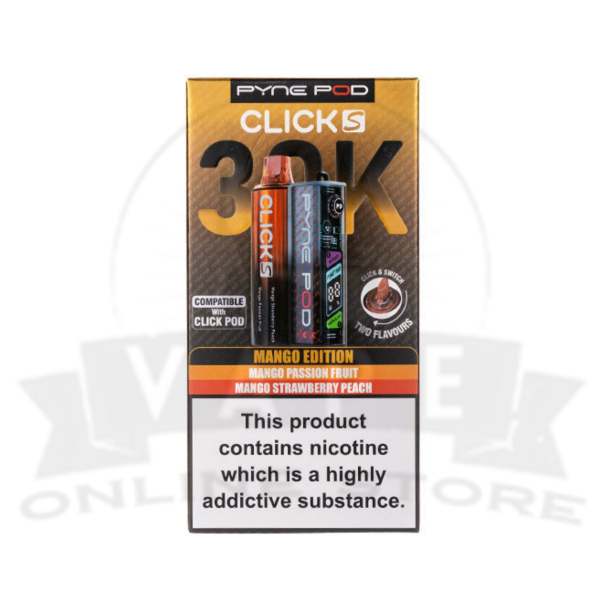 Pyne Pod Click S 30K Pod Kit | Buy Kit Get Pod Free £9.99
