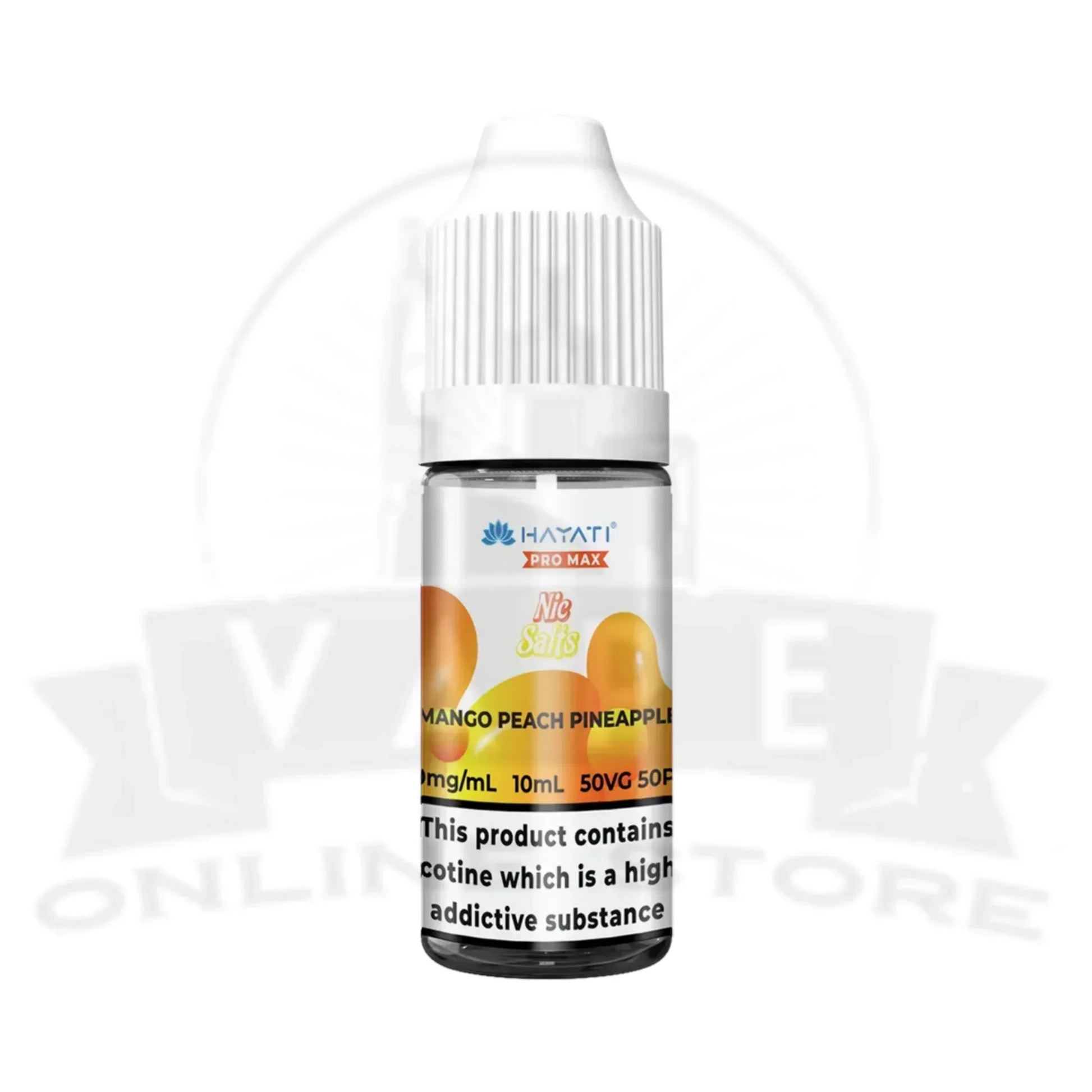 Mango Peach Pineapple Hayati Pro Max 10ml Nic Salt E-Liquid
