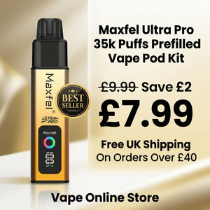 Maxfel Ultra Pro 35k Puffs Prefilled Vape Pod Kit