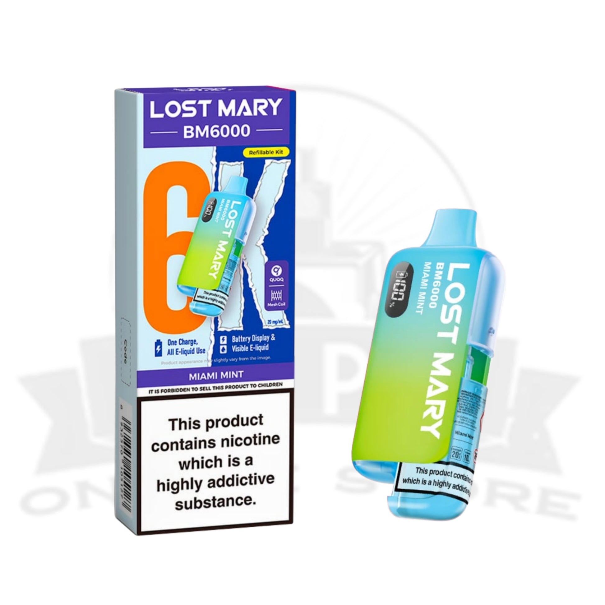 Lost Mary BM6000 Prefilled Pod Kit | 3 for £24