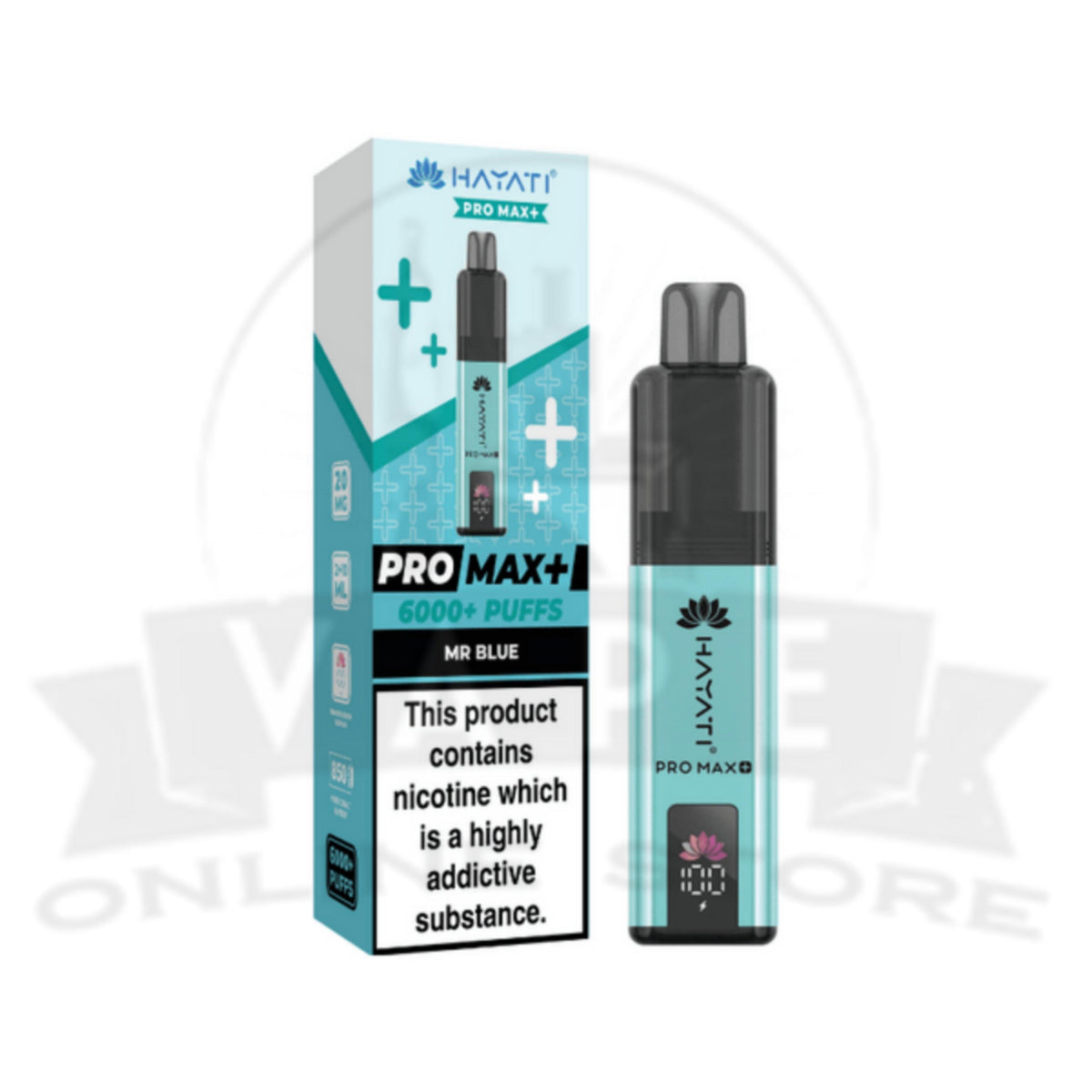 Pyne Ppod Mr Blue Hayati Pro Max Plus 6000 Prefilled Pod Kit