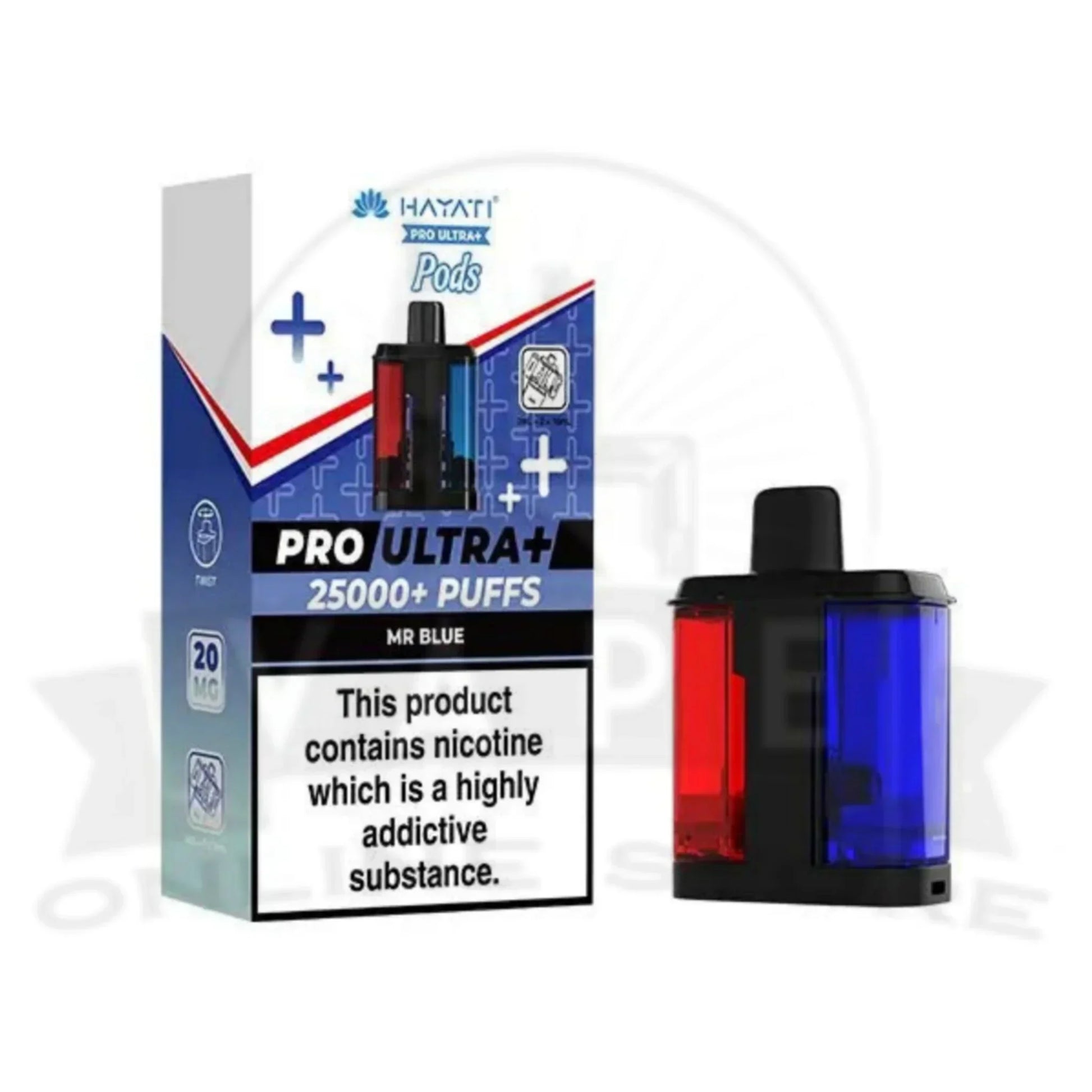 Box Of 5 Hayati Pro Ultra Plus 25000 Puffs Pods