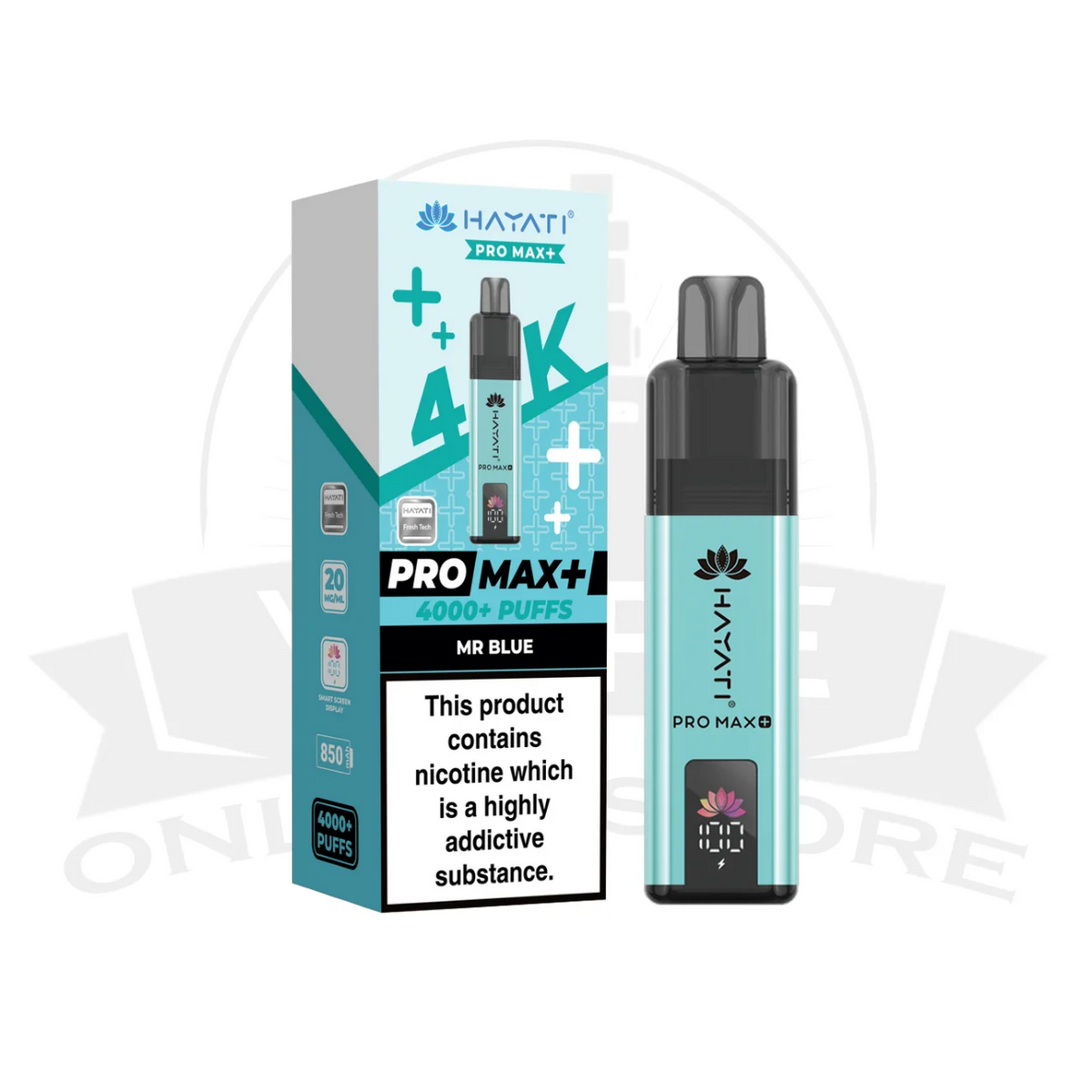 Hayati Pro Max Plus 4000 Prefilled Pod Kit