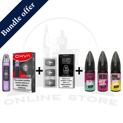 OXVA Xlim Pro 3 0MG Vape Bundle