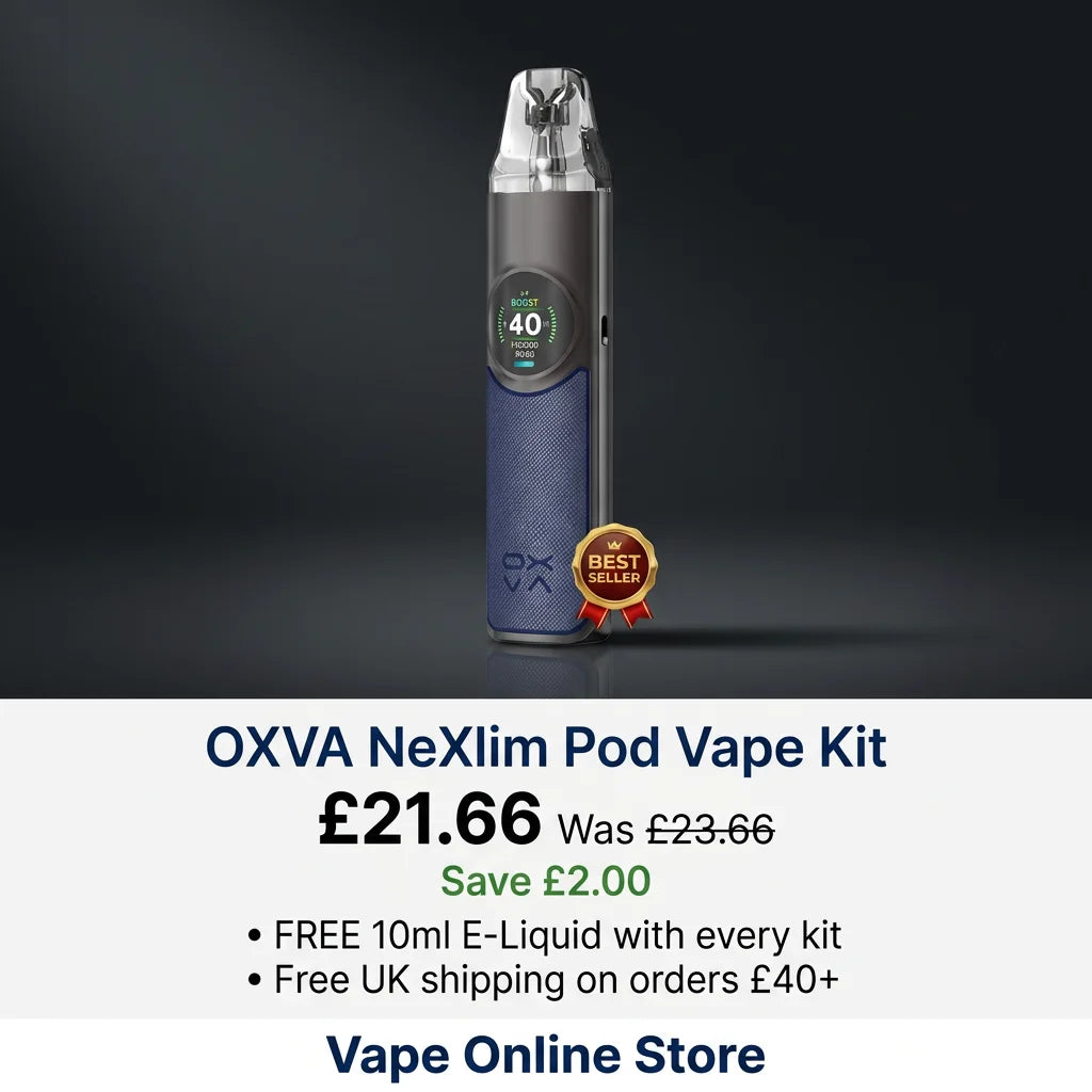 OXVA NeXlim Pod Vape Kit | 10ml E-Liquid For Free