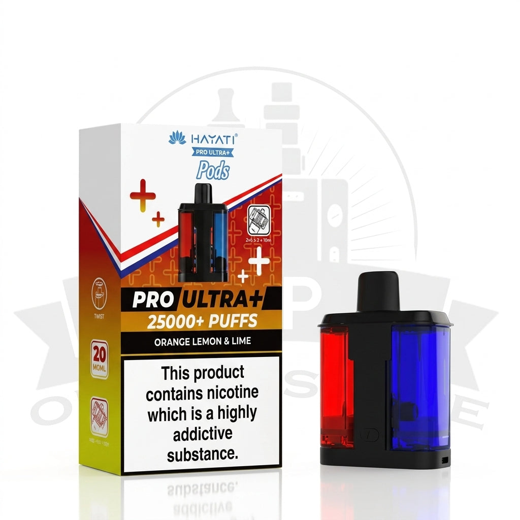Hayati Pro Ultra Plus 25000 Refill Pods | 25K Puffs Replacement Pods