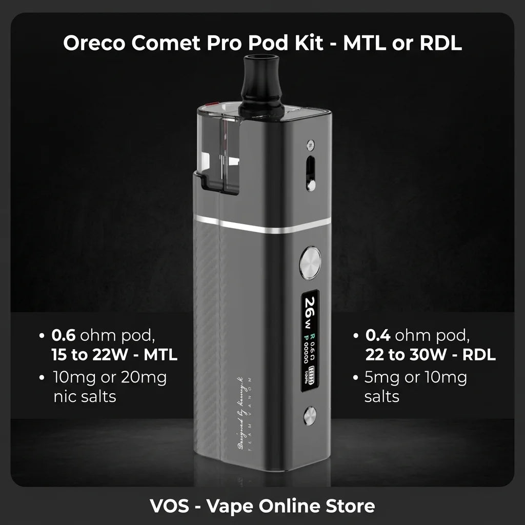 Oreco Comet Pro Pod Kit