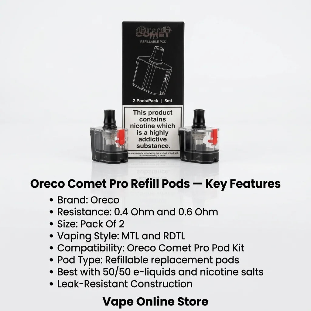 Oreco Comet Pro Refill Pods