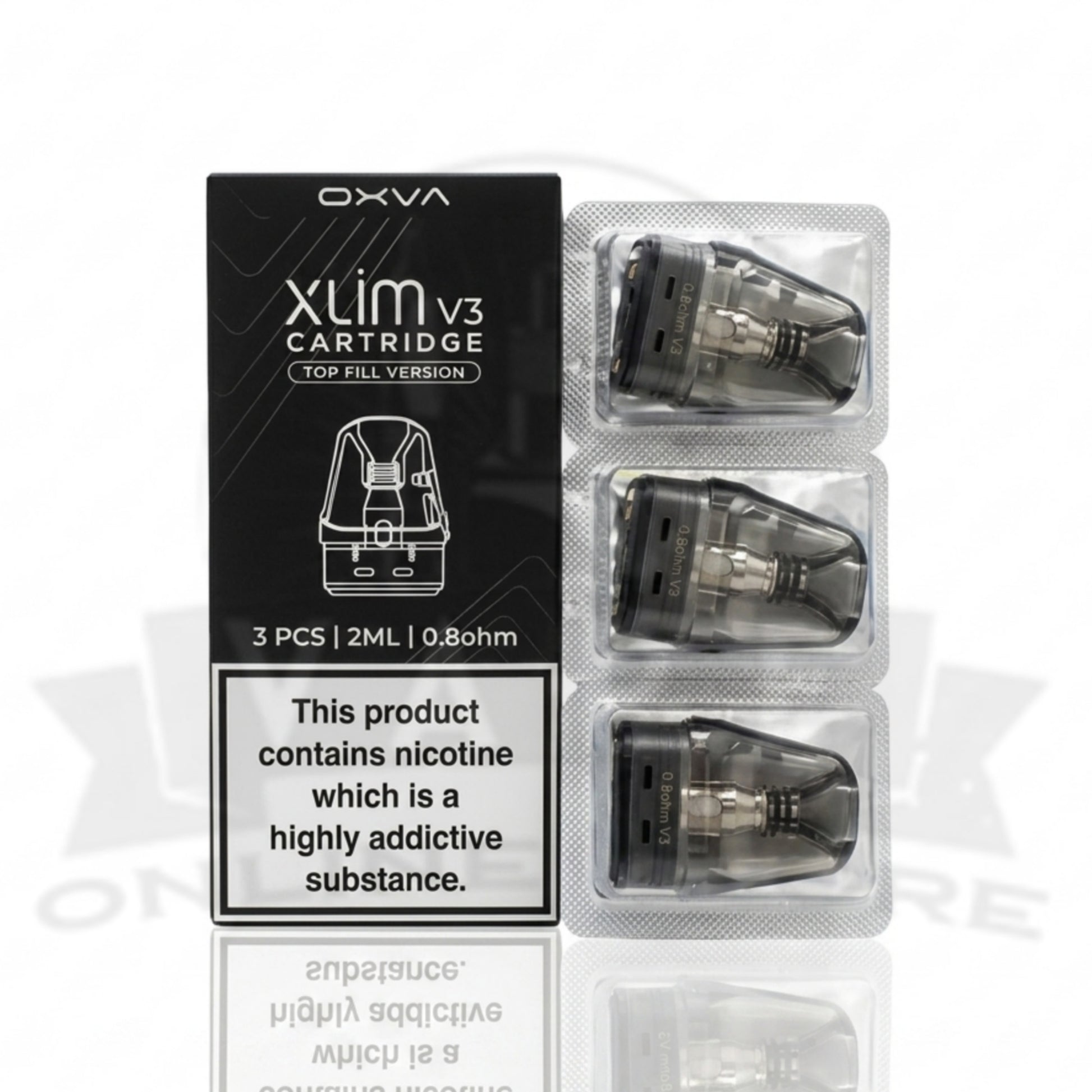 elfbar elfa master akku OXVA XLIM TOP FILL CARTRIDGE 0.8Ω Works With XLIM Pro Kit Xlim SE Xlim SQ