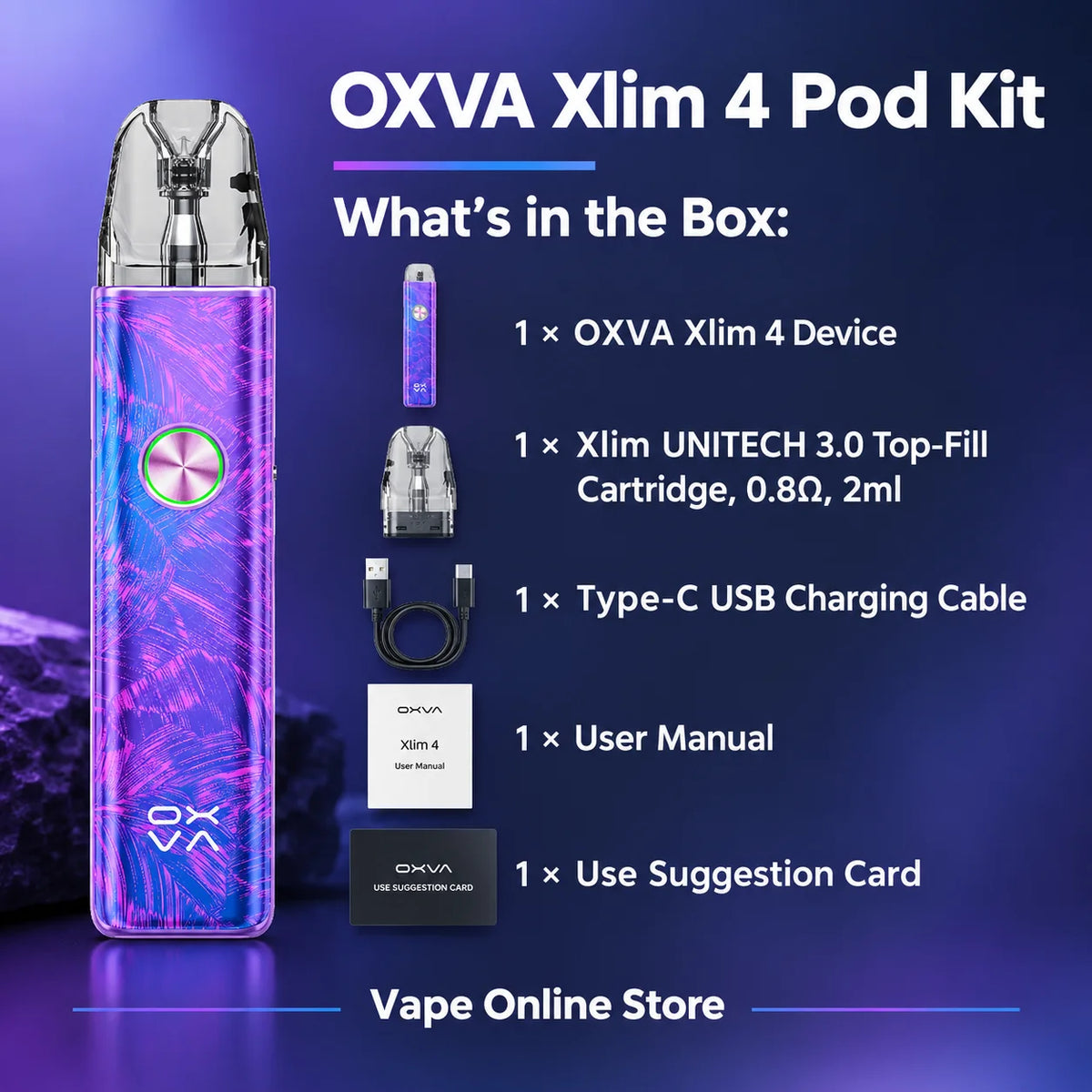 Oxva Xlim 4 Pod Kit