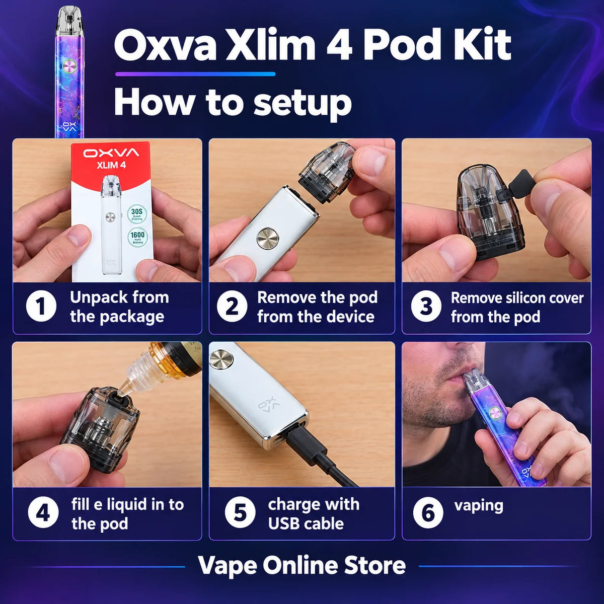 Oxva Xlim 4 Pod Kit
