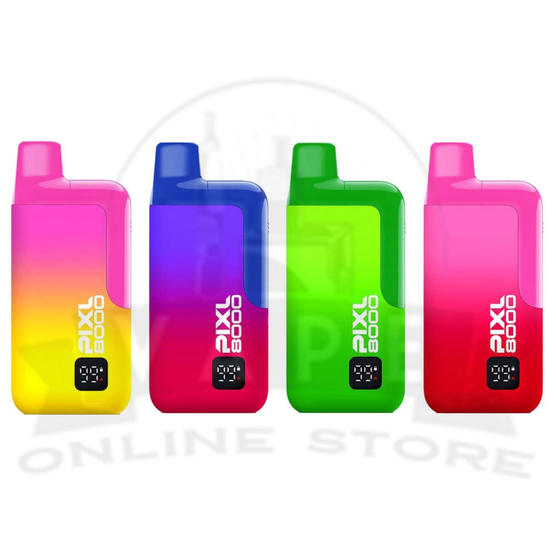 PIXL 8000 Pod Vape Kit + 2 Refill Pods | Bundle Vape Deal