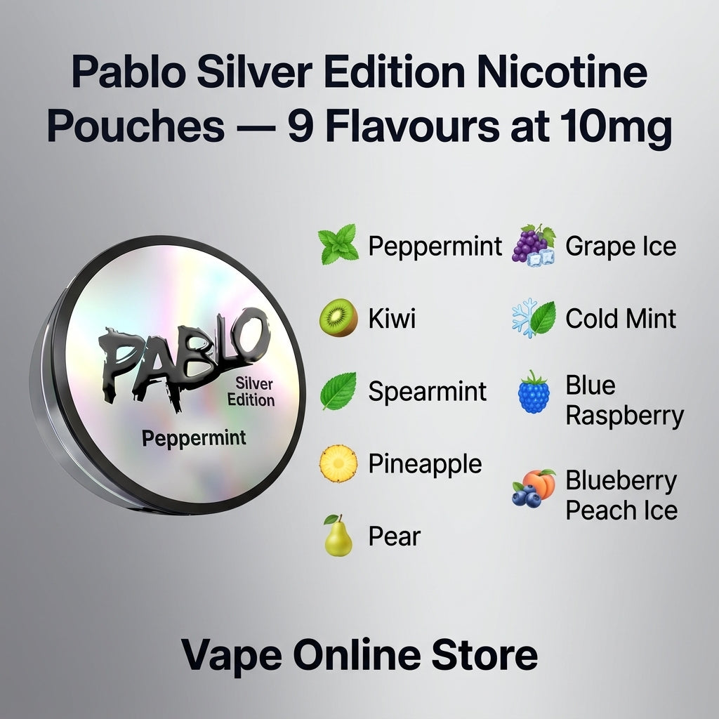 Pablo Silver Edition Nicotine Pouches