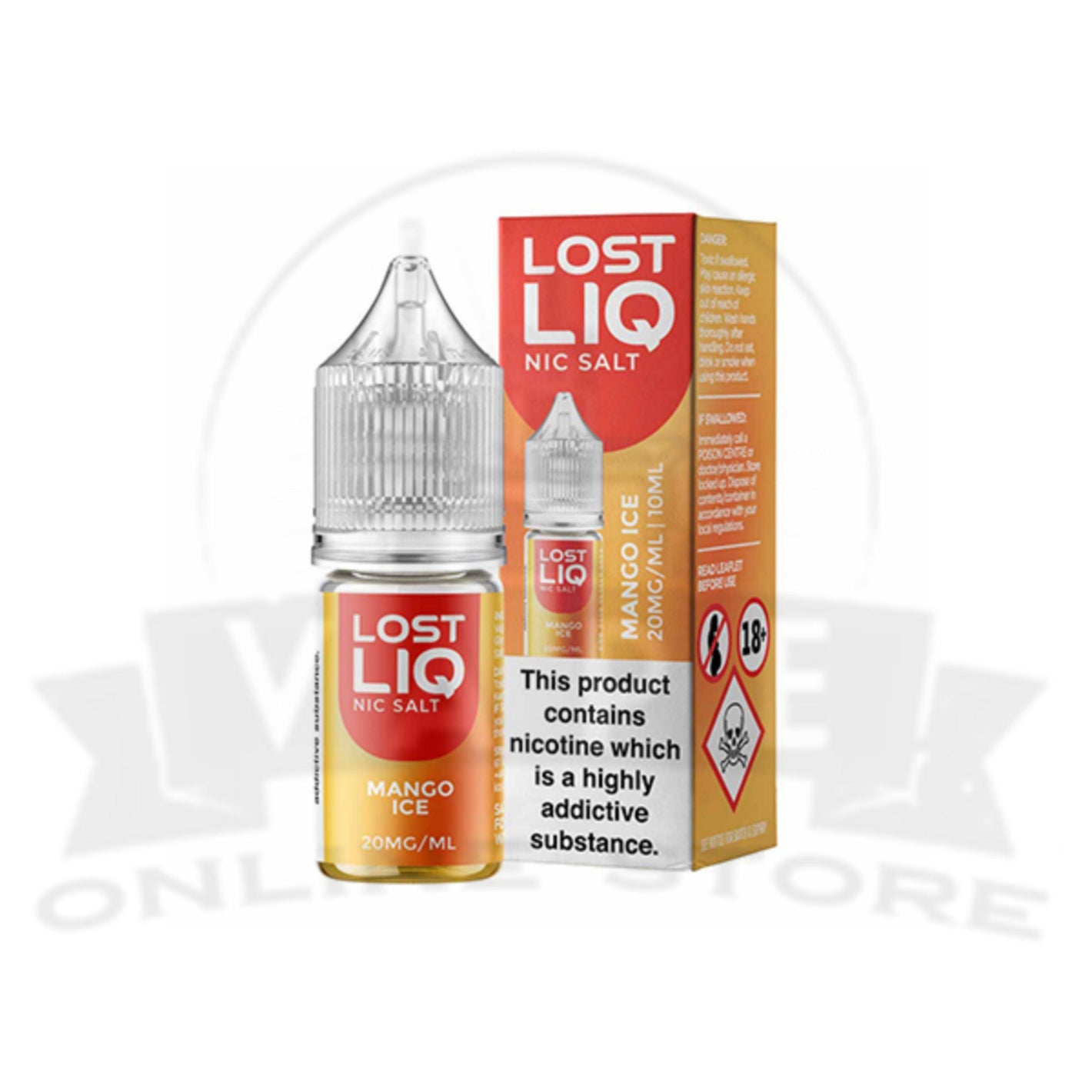 Mango Ice Lost LIQ Nic Salt 10ml