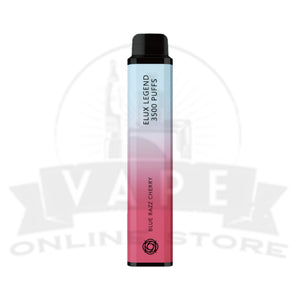 Blue Razz Cherry Elux Legend 3500 Puffs Disposable Vape Flavour