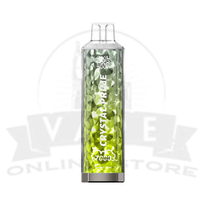 Lemon Lime Crystal Prime  7000 Puffs Disposable Vape Flavour