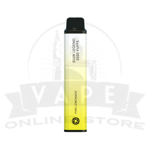 Pink Lemonade Elux Legend 3500 Puffs Disposable Vape