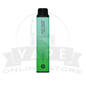 Sour Apple Vape Elux Legend 3500 Puffs UK