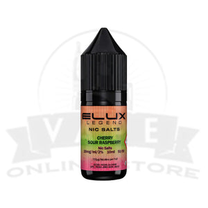 Cherry Sour Raspberry Elux Legend 10ml Nic Salt | Retail & Wholesale