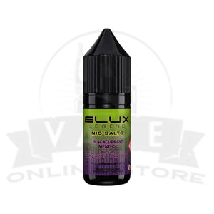 Blackcurrant Menthol Elux Legend 10ml Nic Salt | Retail & Wholesale