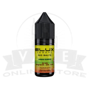 Hawaii Sunrise Elux Legend 10ml Nic Salt | Retail & Wholesale