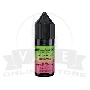 Double Apple Elux Legend 10ml Nic Salt | Retail & Wholesale