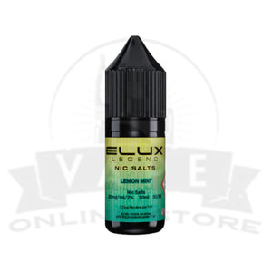 Lemon Mint Elux Legend 10ml Nic Salt | Retail & Wholesale