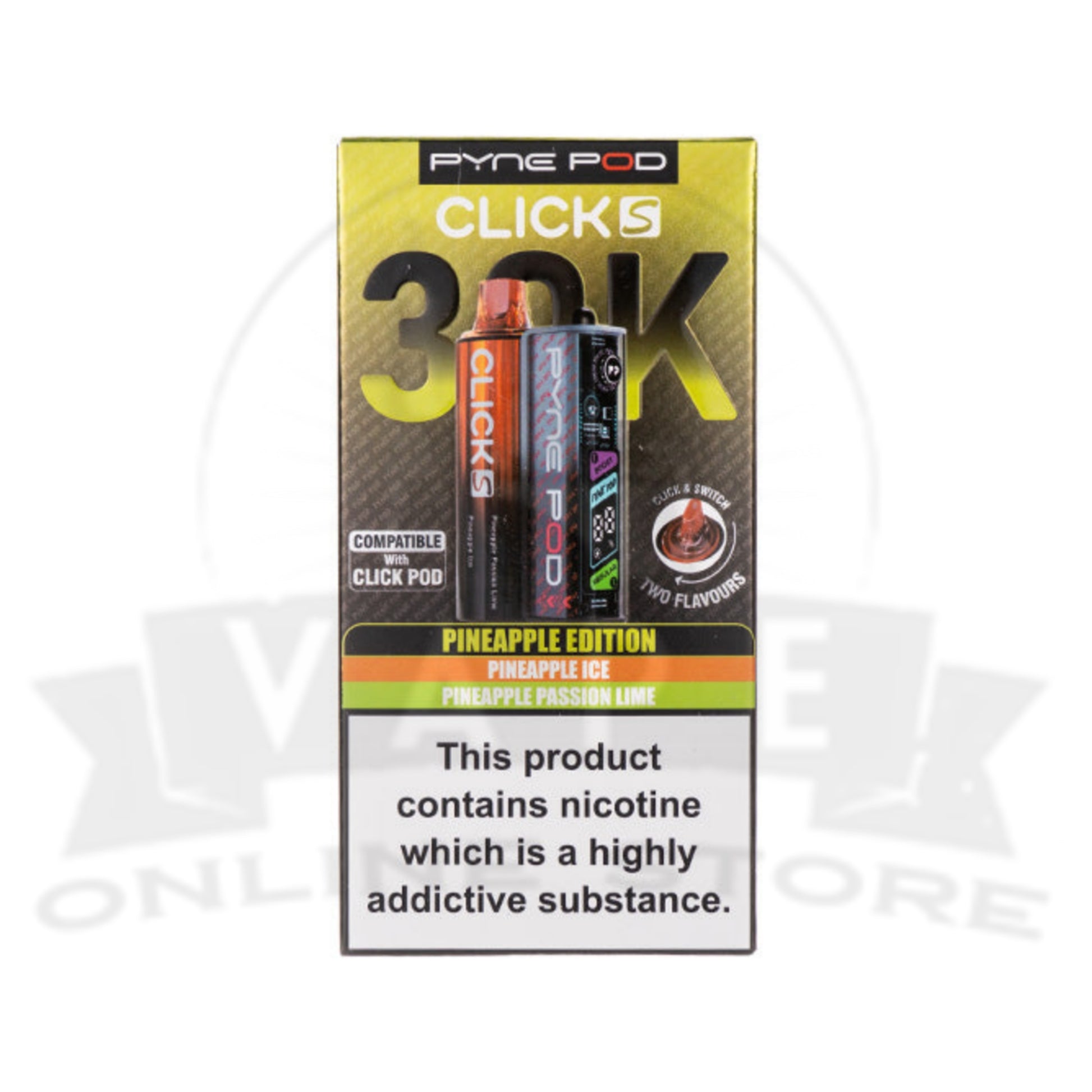 Pyne Pod Click S 30K Pod Kit | Buy Kit Get Pod Free £9.99