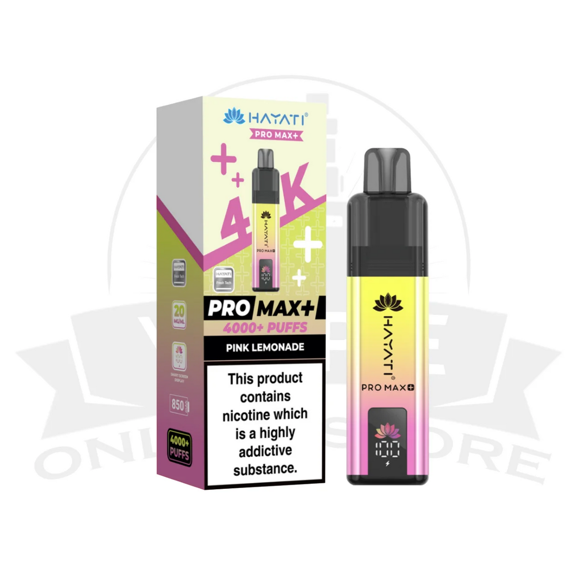Hayati Pro Max Plus 4000 Prefilled Pod Kit
