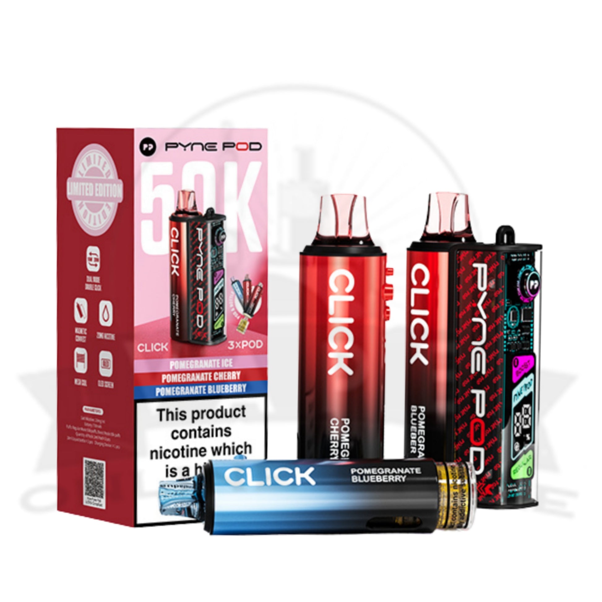 Pyne Pod Click 50K Prefilled Pod Kit