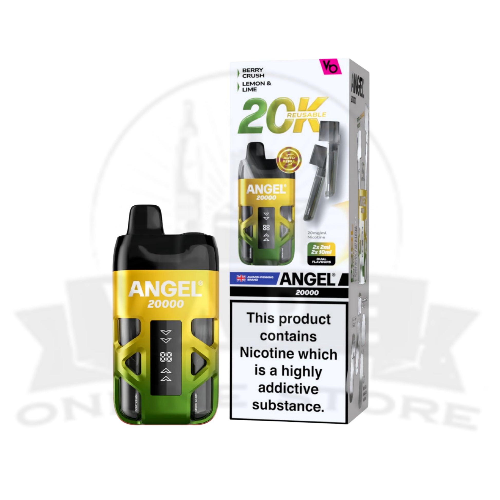 Pool Edition Vapes Bars Angel 20000 Vape Prefilled Pod Kit