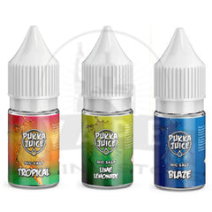 Pukka Juice 10ml Nic Salts | 3MG 6MG 12MG | 5 For £10
