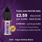 Pukka Juice 10ml Nic Salts 