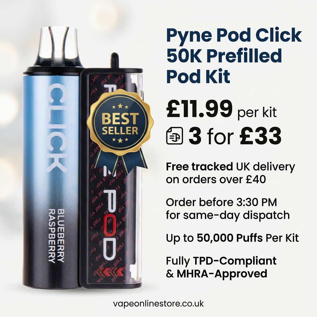 Pyne Pod Click 50K Prefilled Pod Kit