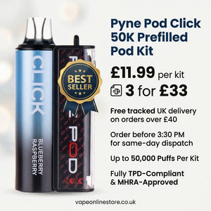 Pyne Pod Click 50K Prefilled Pod Kit