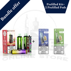 Pyne Pod Click 50K Pod Kit + 2 Refill Pods | Bulk Vape Deal