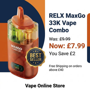 RELX MaxGo 33K Vape Combo | Clearance Price £7.99