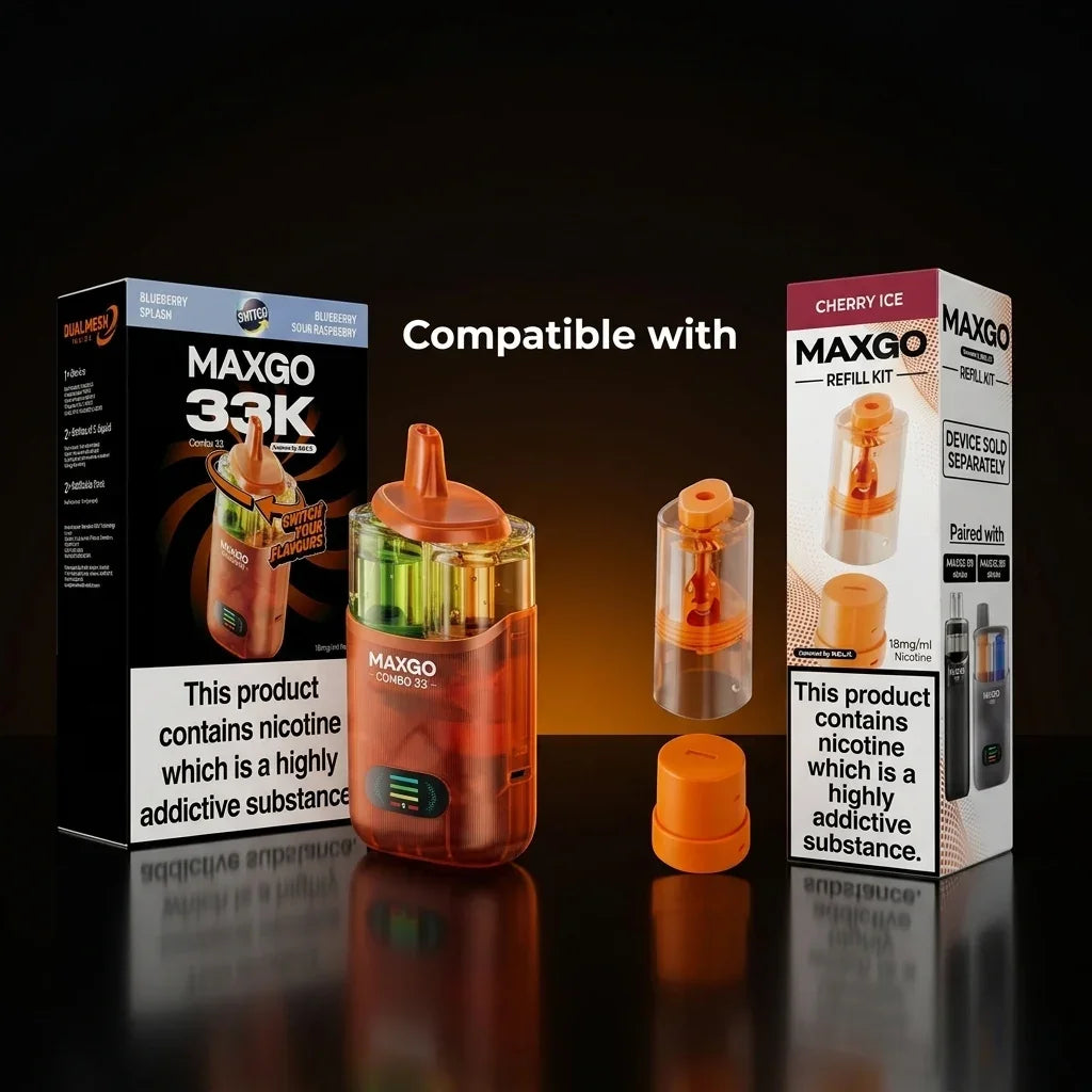 RELX MaxGo 33K Vape – Clearance Price £7.99 – 33,000 Puffs