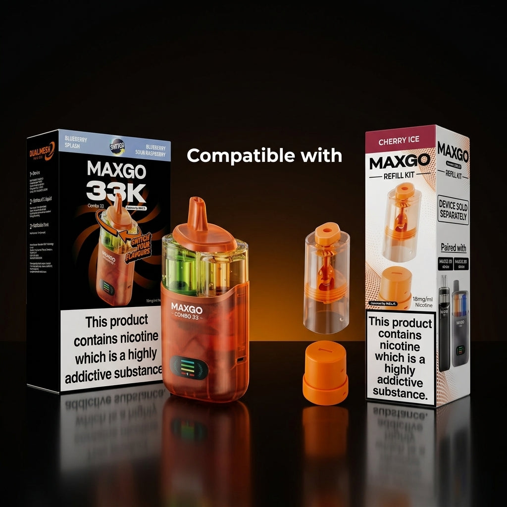 RELX MaxGo 33K Vape Combo | Clearance Price £7.99